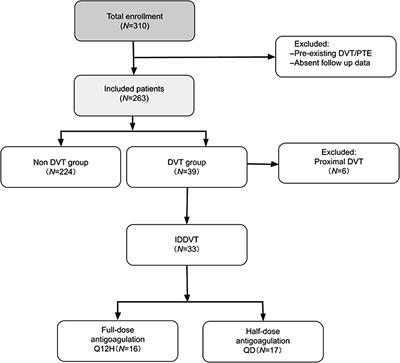 Risk Factors and Anticoagulation Therapy in Patients With Isolated Distal Deep Vein Thrombosis in the Early Post-operative Period After Thoracic Surgery